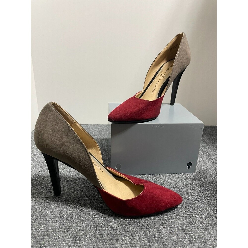 Chinese Laundry Heels Women's 6M Pump Stilettos Red